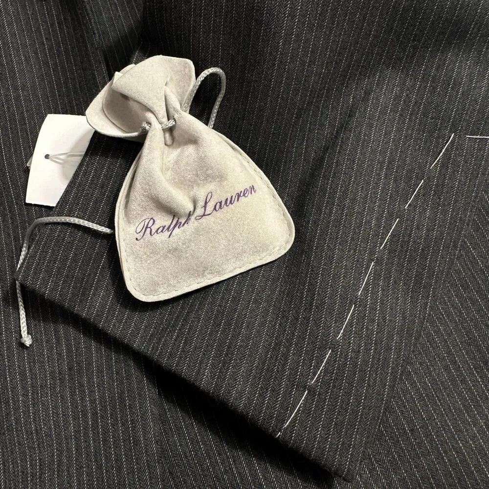 RALPH LAUREN PURPLE LABLE Douglas Handmade in ITALY Mens Blazer Sport Coat 40R